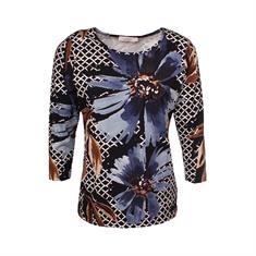 Clarina T-shirt blauw