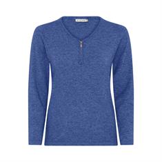 Micha pullover blauw