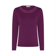 Micha T-shirt aubergine