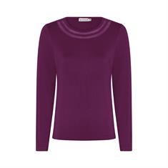 Micha T-shirt aubergine